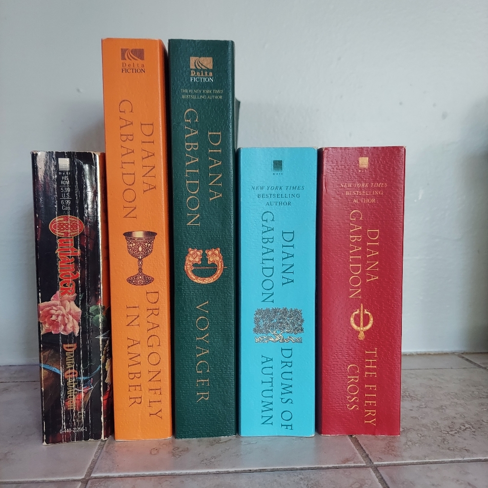 Outlander Series #1-5 by Diana Gabaldon